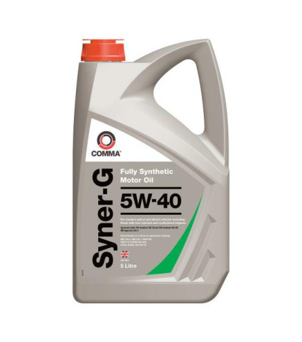 5W40 Comma Syner-G olej syntetyczny - 5L
