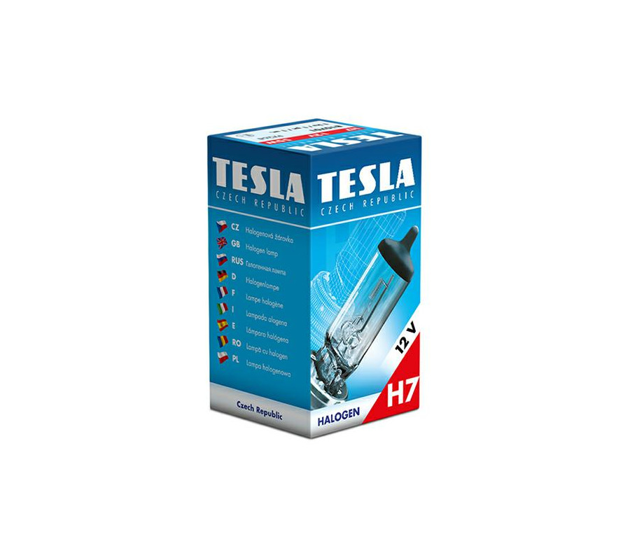H7 12V 55W żarówka halogenowa TESLA