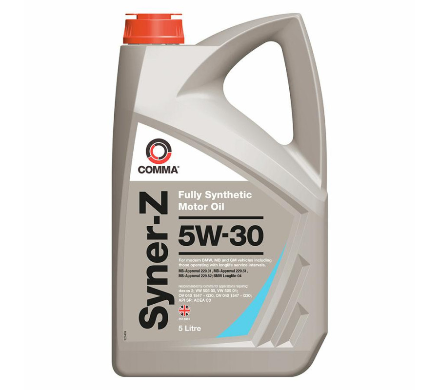 5W30 Comma Syner-Z olej syntetyczny - 5L