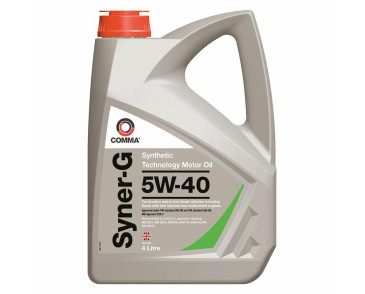 5W40 Comma Syner-G olej syntetyczny - 4L