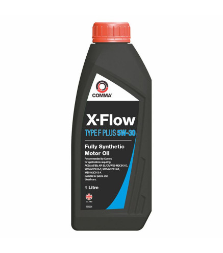 5W30 Comma X-Flow Type F Plus olej syntetyczny - 1L