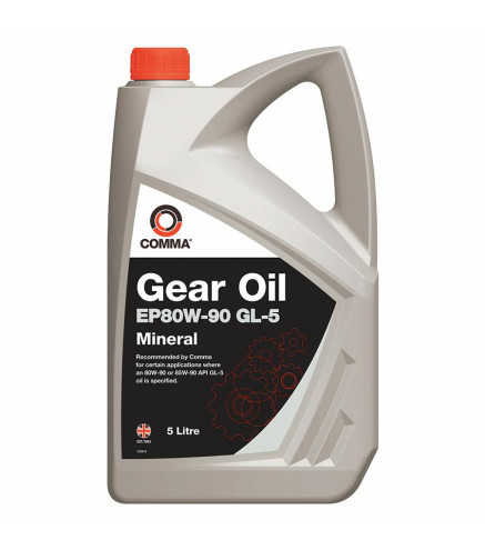 80W90EP Comma Gear oil GL5 olej przekładniowy - 5L