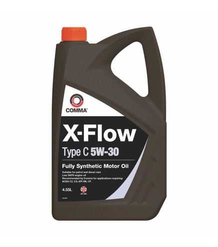 5W30 Comma X-Flow typ C olej syntetyczny - 5L