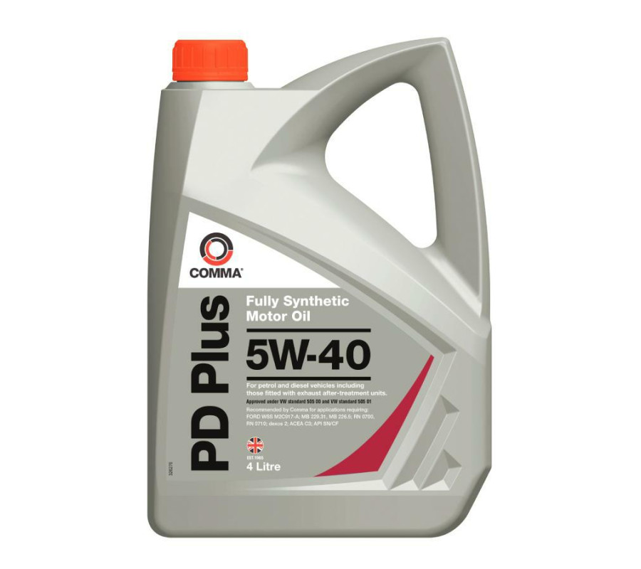 5W40 Comma PD Plus olej syntetyczny - 4L