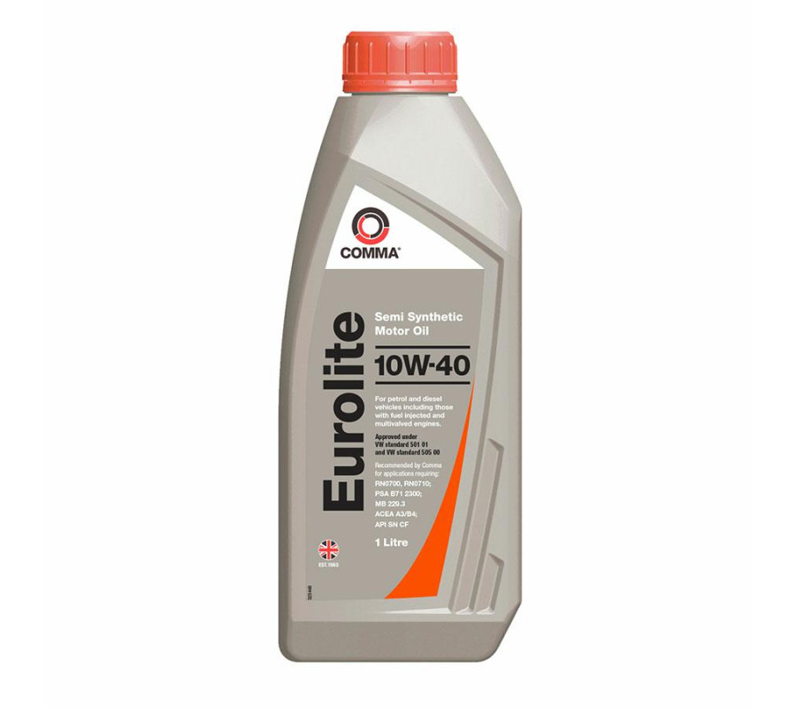 10W40 Comma Eurolite olej półsyntetyczny - 1L