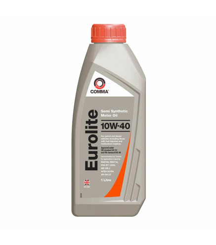 10W40 Comma Eurolite olej półsyntetyczny - 1L