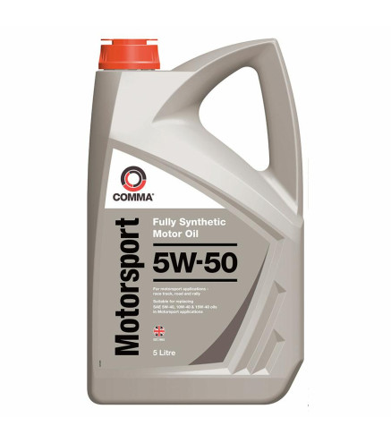 5W50 Comma Motorsport olej syntetyczny- 5L