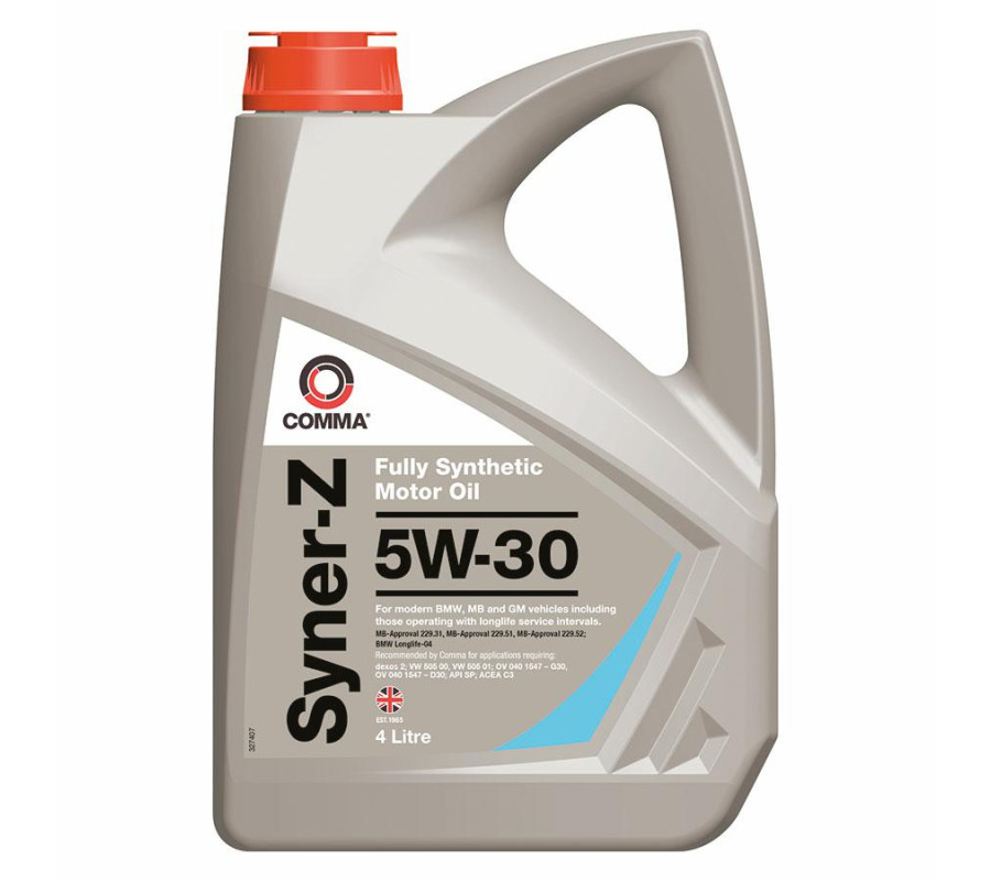 5W30 Comma Syner-Z olej syntetyczny - 4L