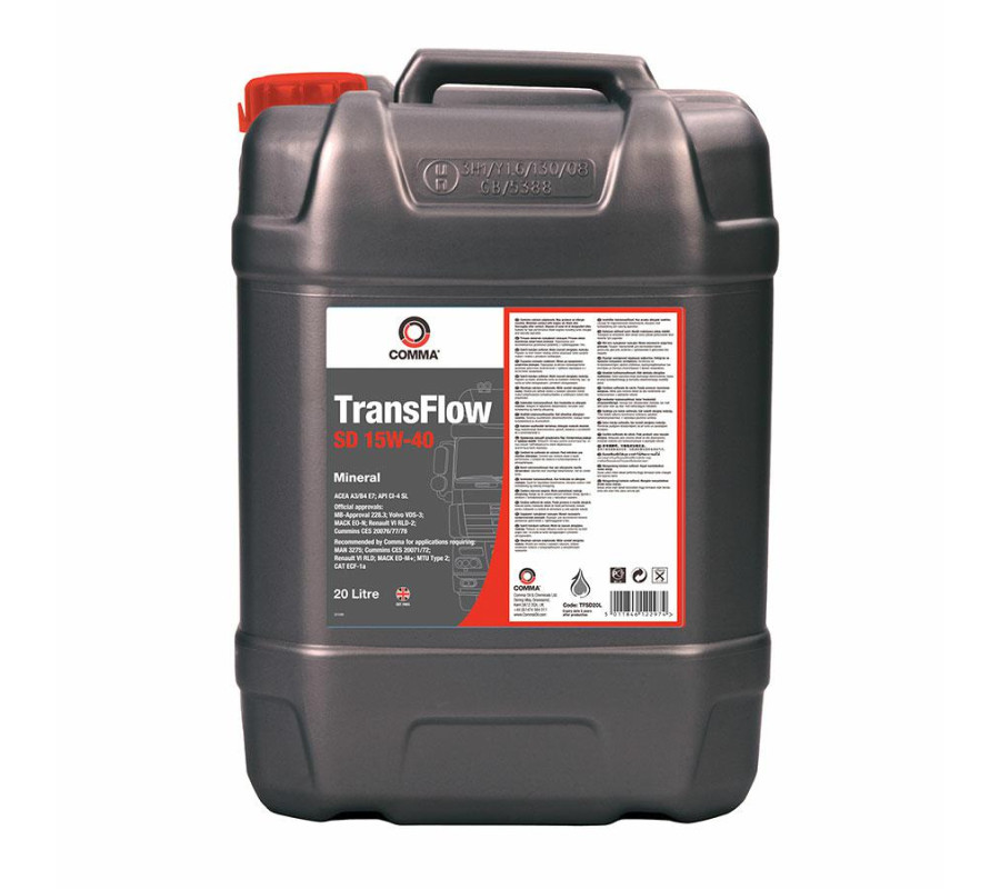 15W40 Comma Transflow SD olej mineralny - 20L