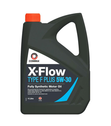 5W30 Comma X-Flow Type F Plus olej syntetyczny - 4L