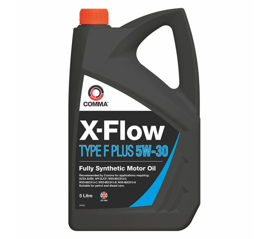 5W30 Comma X-Flow Type F Plus olej syntetyczny - 5L