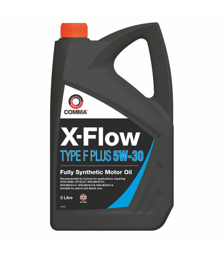 5W30 Comma X-Flow Type F Plus olej syntetyczny - 5L
