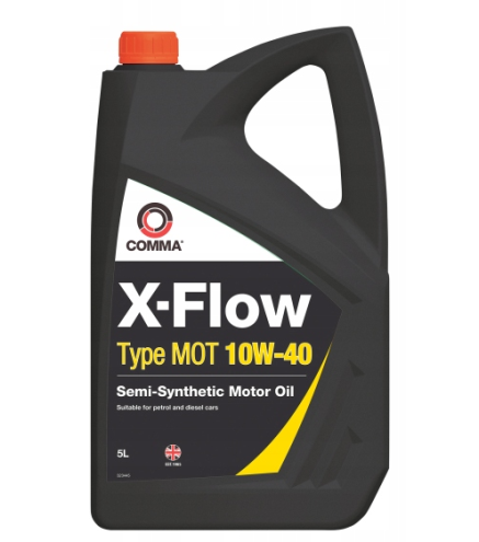 10W40 Comma X-Flow Type MOT - 5L