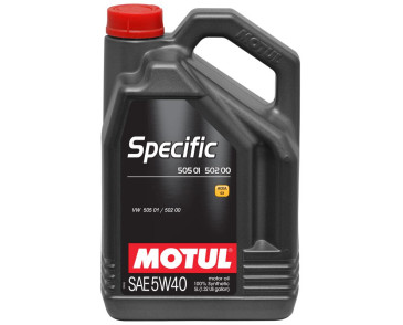 5W40 Motul 8100 X-Clean C3 Specific 505 01, 505 00 - 5L