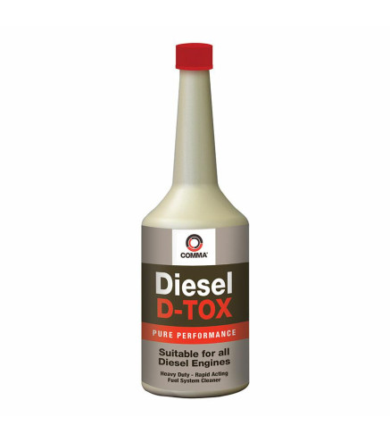 Comma Diesel D-Tox -400ml dodatek do  oleju napędowego oczyszczajacy wtryskiwacze