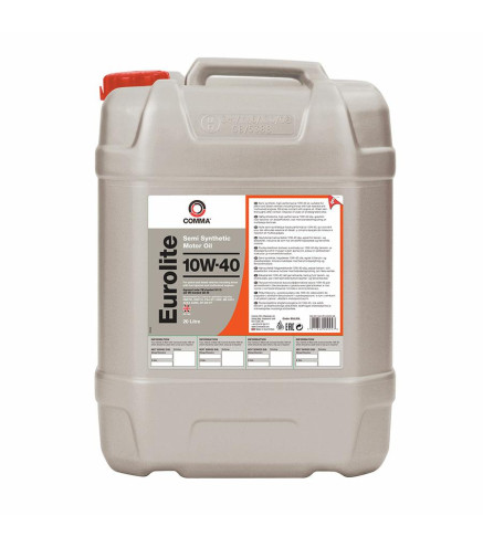 10W40 Comma Eurolite olej półsyntetyczny  - 20L