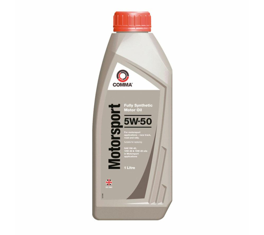 5W50 Comma Motorsport olej syntetyczny - 1L