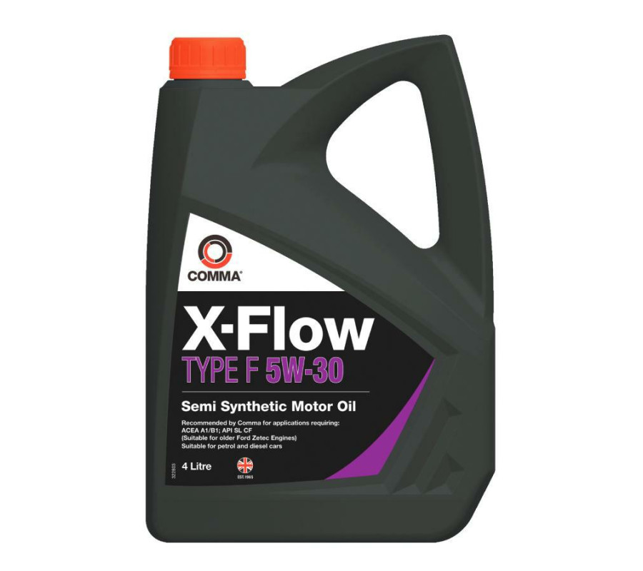 5W30 Comma X-Flow Type F olej  półsyntetyczny - 4L