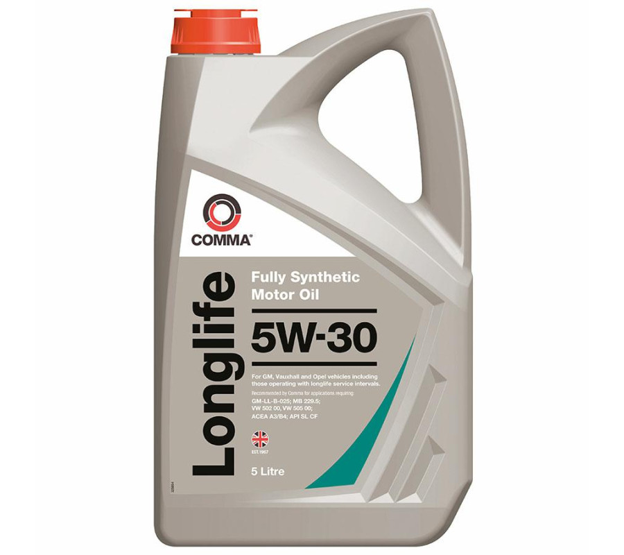 5W30 Comma Long Life olej syntetyczny-  5L