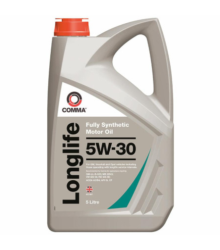 5W30 Comma Long Life olej syntetyczny-  5L