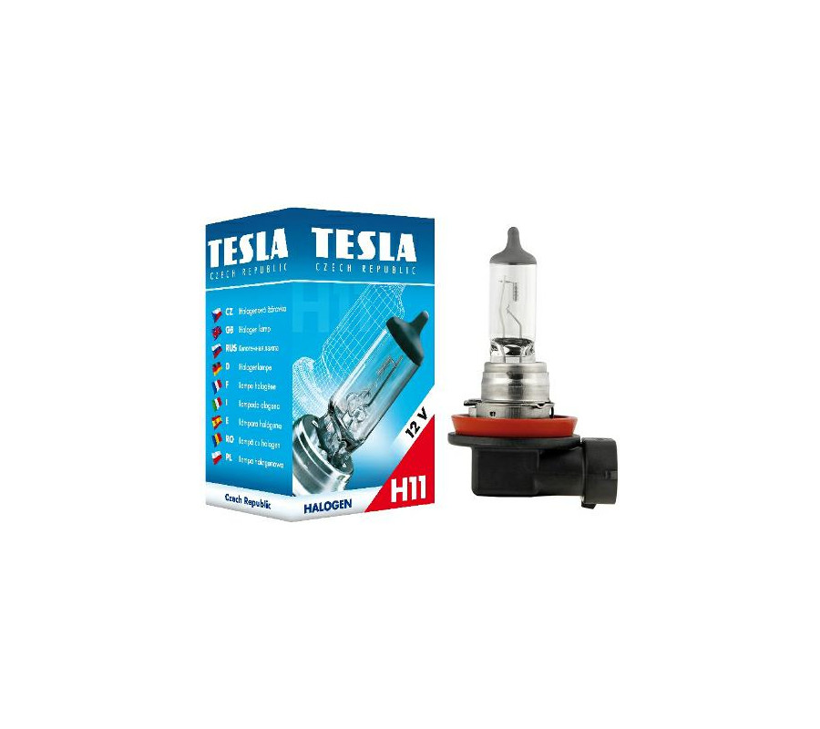 H11 55W 12V żarówka halogenowa TESLA