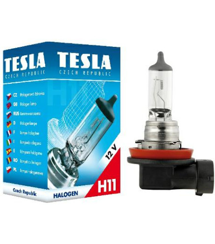 H11 55W 12V żarówka halogenowa TESLA