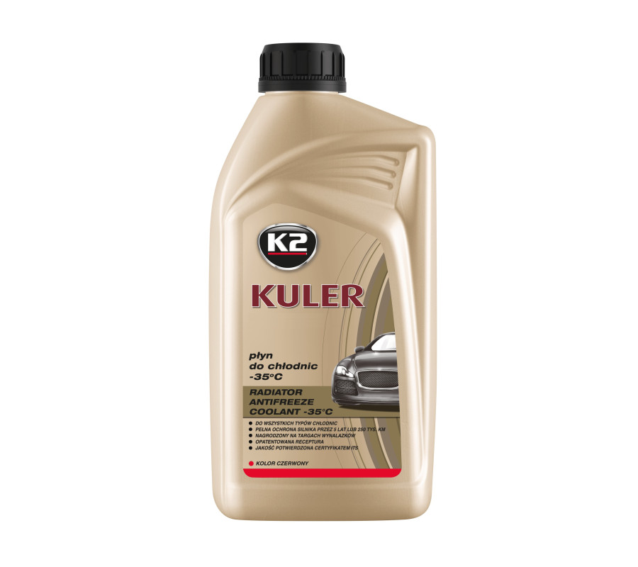 K2 KULER LONG LIFE -35°C CZERWONY 1L