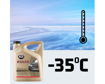 K2 KULER LONG LIFE -35°C CZERWONY 1L