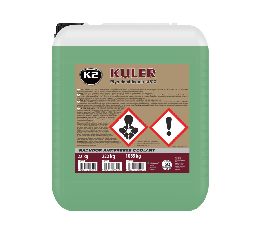 K2 KULER -35°C ZIELONY 22kg