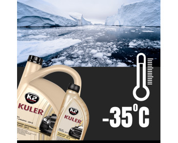 K2 KULER -35°C POMARAŃCZOWY 5 L