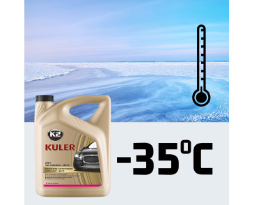 K2 KULER -35°C RÓŻOWY 5 L