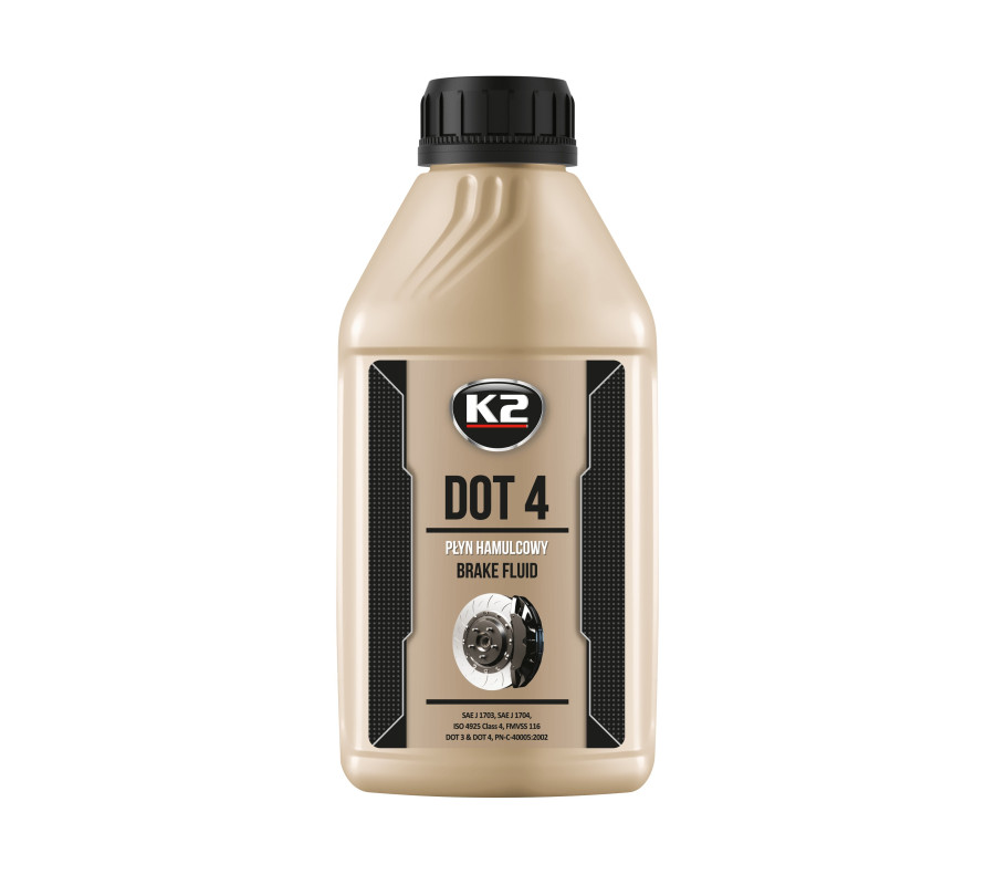 T104 K2 płyn hamulcowy DOT4 - 500ml