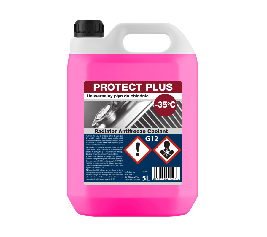 PROTECT PLUS 5L czerwony płyn do chłodnic -35C