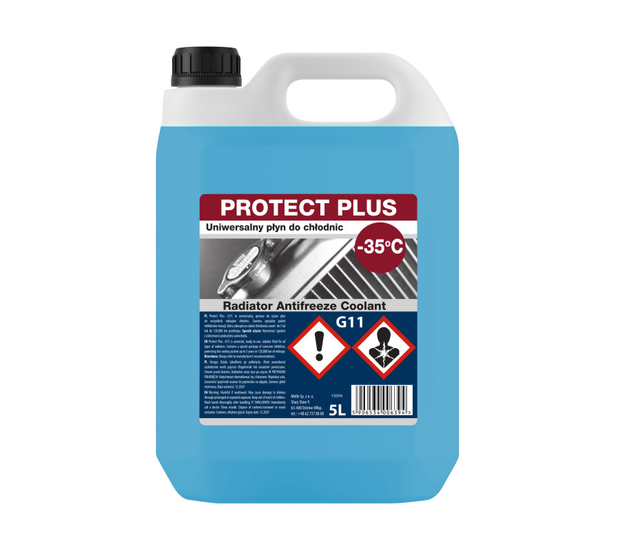 PROTECT PLUS 5L niebieski płyn do chłodnic -35C
