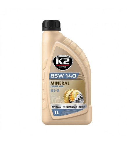 K2 85W-140 GL5 GL4 1L