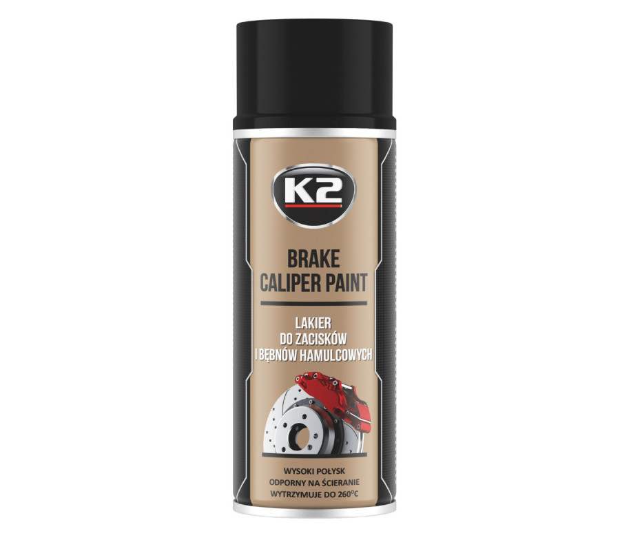 K2 BRAKE CALIPER PAINT 400ml CZARNY