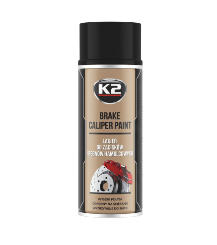 K2 BRAKE CALIPER PAINT 400ml CZARNY