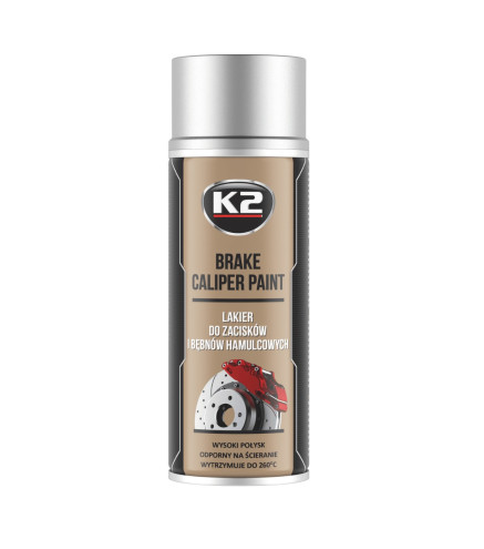 K2 BRAKE CALIPER PAINT 400ml SREBRNY