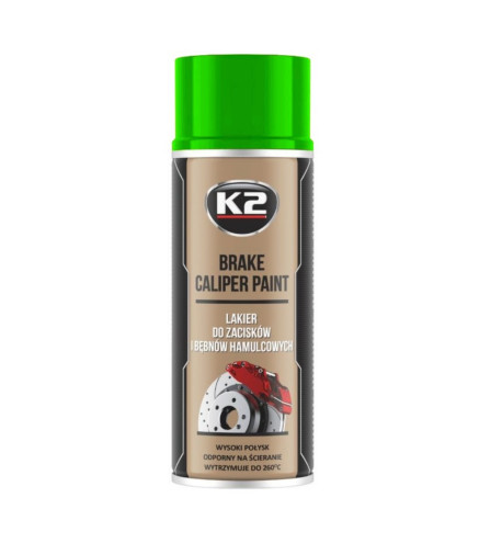 K2 BRAKE CALIPER PAINT 400ml ZIELONY