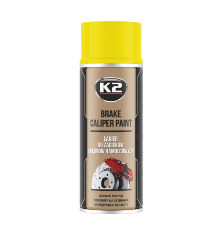 K2 BRAKE CALIPER PAINT 400ml ŻÓŁTY