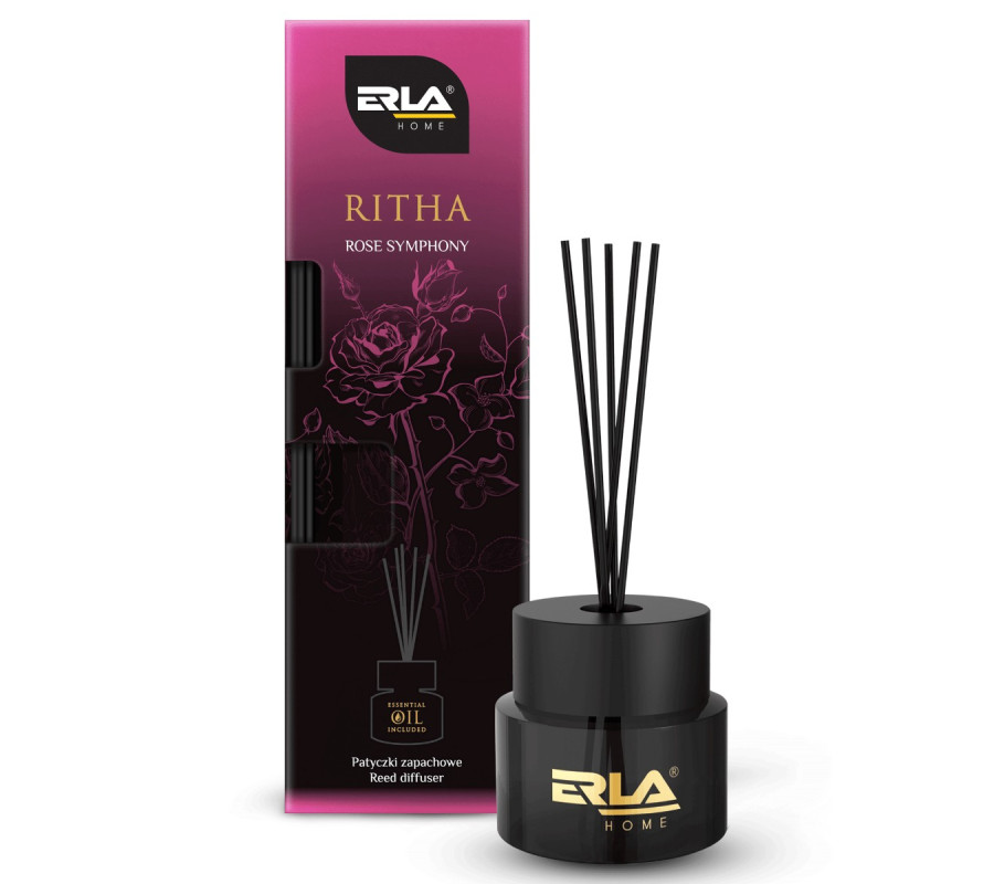 ERLA RITHA ROSE SYMPHONY - Patyczki zapachowe 100ml