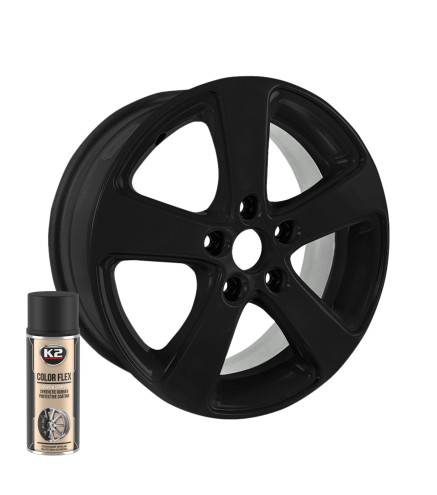 K2 COLOR FLEX CZARNY MAT 400 ML