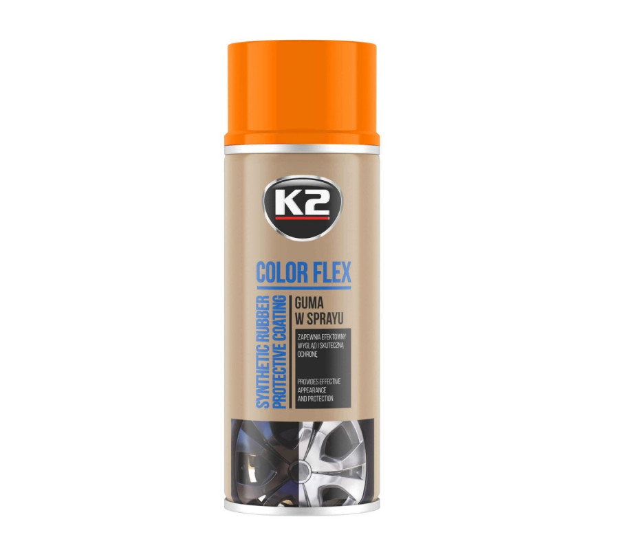 K2 COLOR FLEX POMARAŃCZOWY 400 ML
