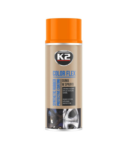K2 COLOR FLEX POMARAŃCZOWY 400 ML
