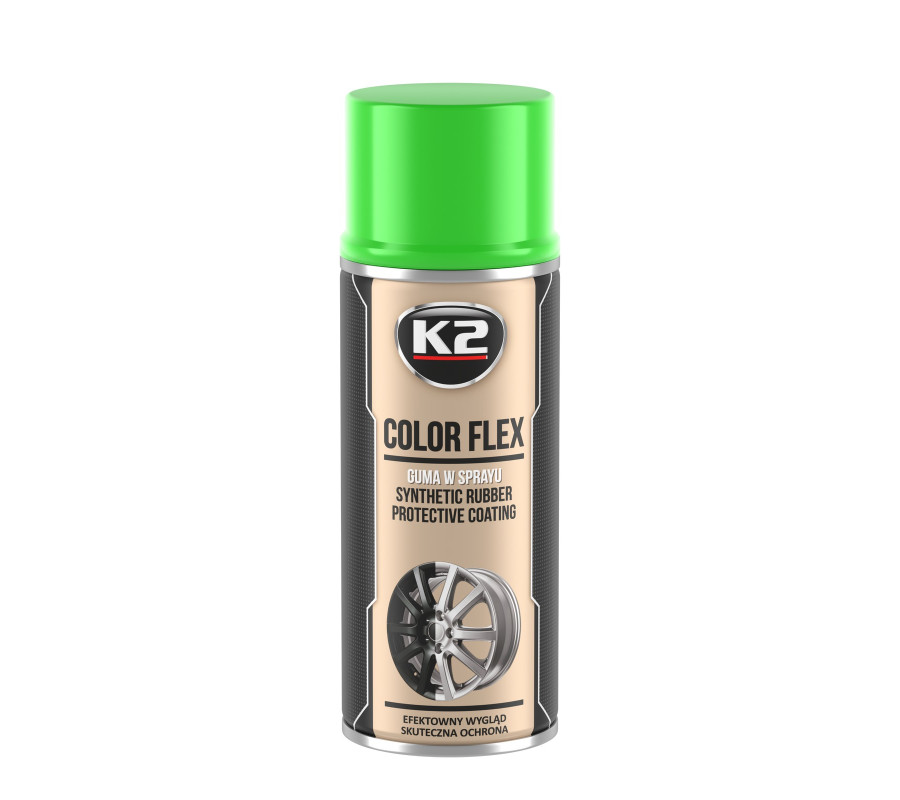 K2 COLOR FLEX JASNY ZIELONY 400 ML