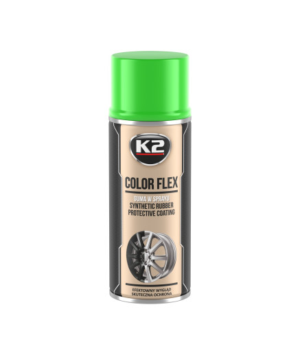 K2 COLOR FLEX JASNY ZIELONY 400 ML