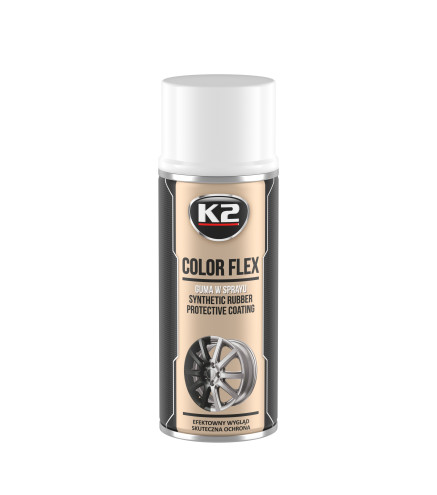 K2 COLOR FLEX BIAŁY 400 ML