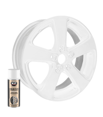 K2 COLOR FLEX BIAŁY 400 ML