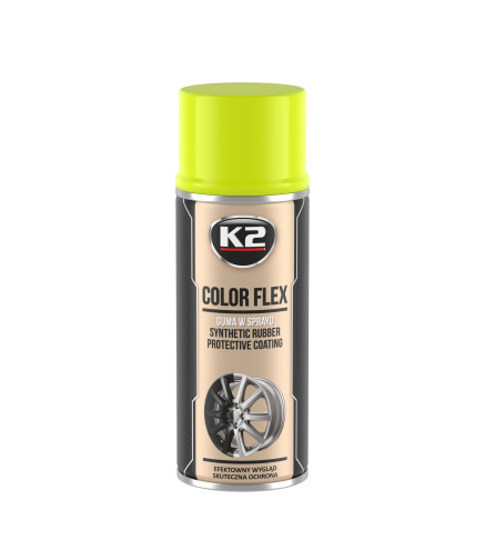 K2 COLOR FLEX ŻÓŁTY 400 ML