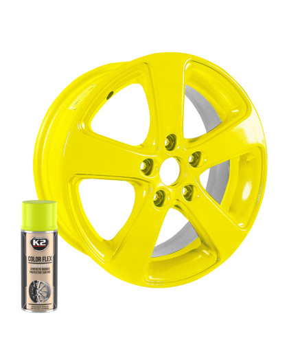 K2 COLOR FLEX ŻÓŁTY 400 ML